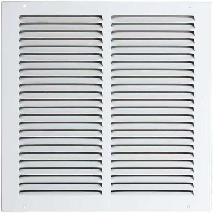 Fits 10x10 Duct Opening | Steel Return Air Grille, Air Return Vent Cover by Hathoro