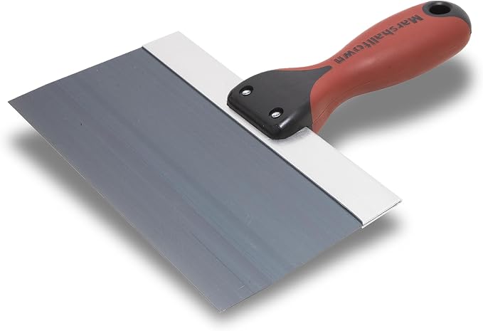 MARSHALLTOWN Blue Steel Taping Knife, 8 Inch, Assembled in USA | Blue Steel by Marshalltown