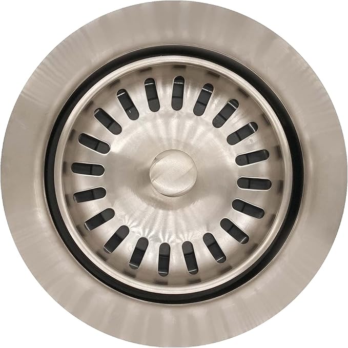 Westbrass D2082S-20 3-1/2" Extra-Deep Collar Kitchen Sink Waste Disposal Flange - Image 2