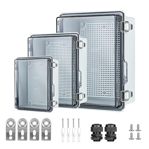 Junction Box Outdoor Waterproof Electrical Box Project IP67 ABS Enclosure | by IGEYAPA