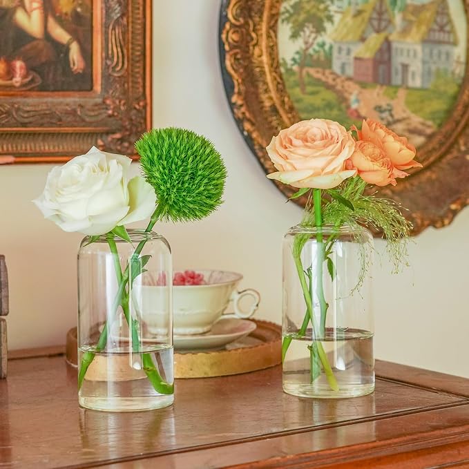 12pcs Glass Bud Vases - Image 4