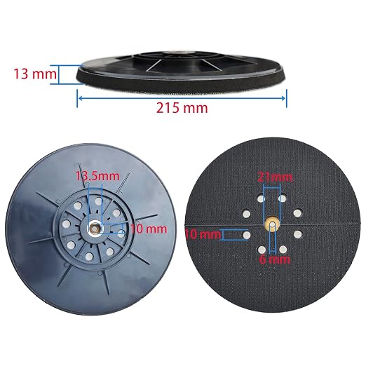 9 Inch 8 Hole Drywall Sanding Pad - Image 5