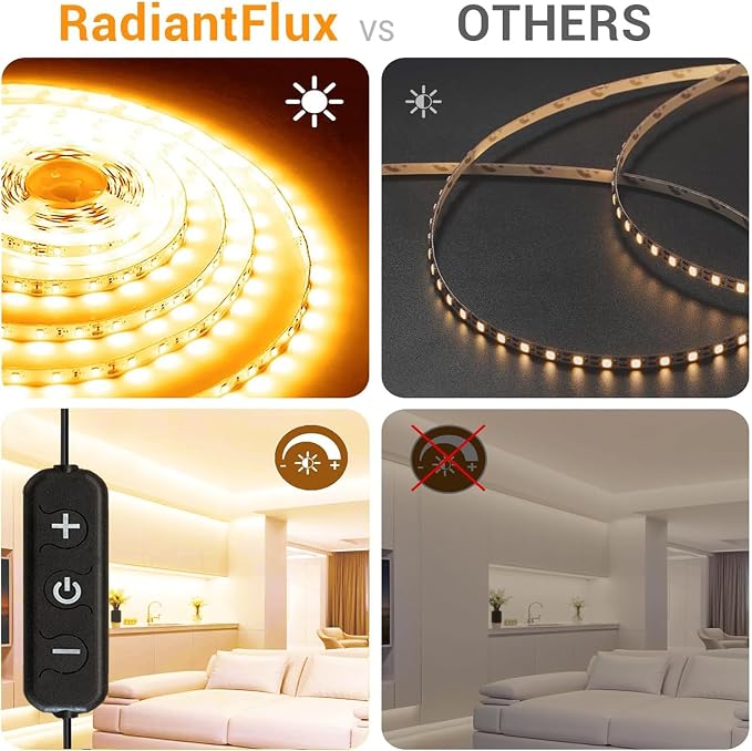 32.8ft Warm White Led Strip Lights - Image 2