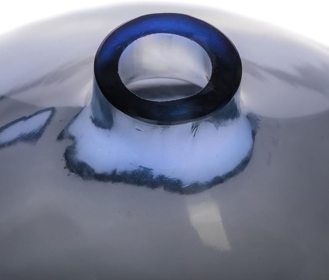 Modern Clear Tinted Glass Vase - Image 3