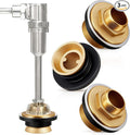 Zonon 3 Pcs 1 Inch x 3/4 Inch 100% Brass Closet Spud Urinal Spud Flush Valve by Zonon
