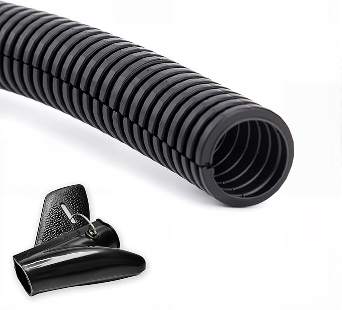 ZhiYo 10FT 3/4” Wire Loom Split Tubing Auto Wire Conduit Flexible Cover | High by ZhiYo