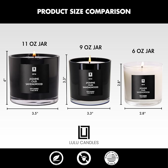 Lulu Candles | Fireside | Smells Like a Bonfire | Luxury Scented Soy Jar Candle - Image 7