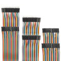120pcs 50cm Breadboard Jumper Wires Assorted Kit, 10cm 15cm 20cm 30cm 40cm by EDGELEC