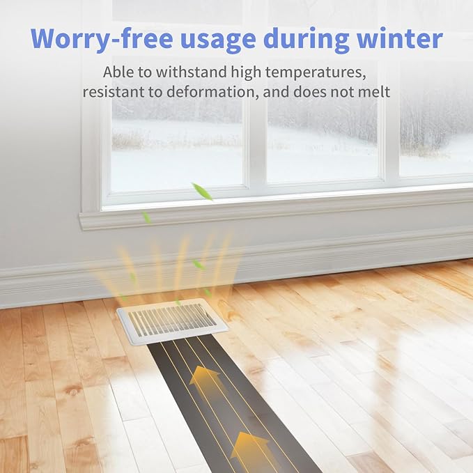 Howeall 4" x 8" Floor Register 2 Pack - Image 5
