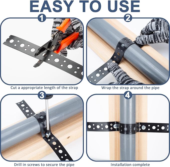 2Pack Metal Strap 1-Inch x 33FT 0.6mm Thickness - Image 6