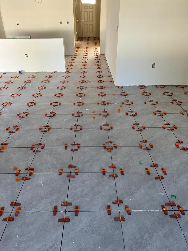 Tile Leveling System – 300 Tile Spacers & 300 Reusable Wedges – Perfect - Image 8