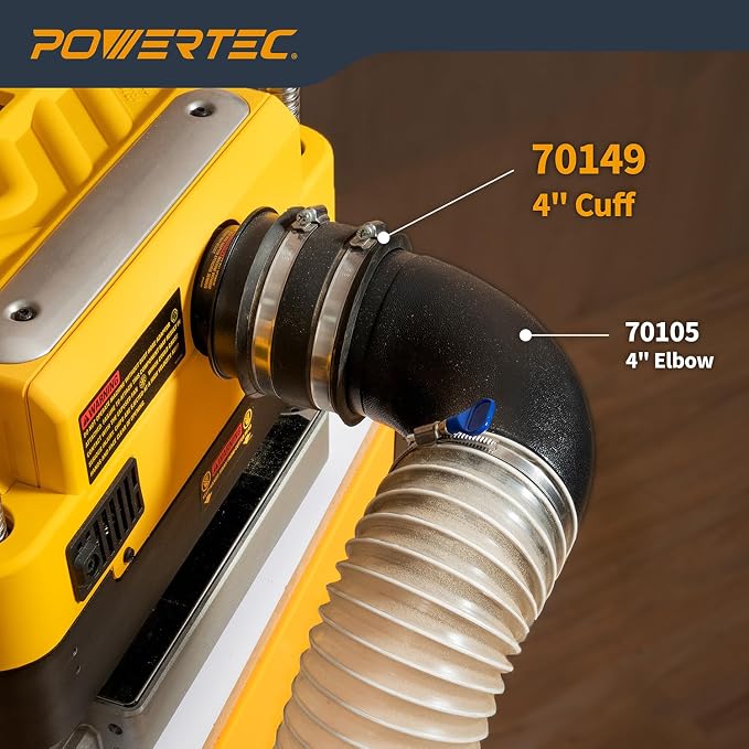 POWERTEC 70149-P3 4 Inch Dust Control Flex Cuff - Image 8