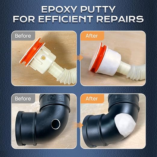 Boncart High Strength AB Epoxy Putty, 200g Steel Reinforced Repair Filler | - Image 6