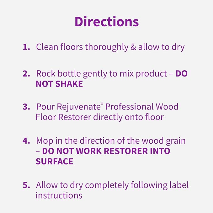 Rejuvenate Professional Wood Floor Restorer Fills Scratches, Seals And Protects - Image 10