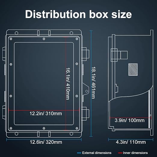 Namunanee Outdoor Electrical Junction Box - Image 5