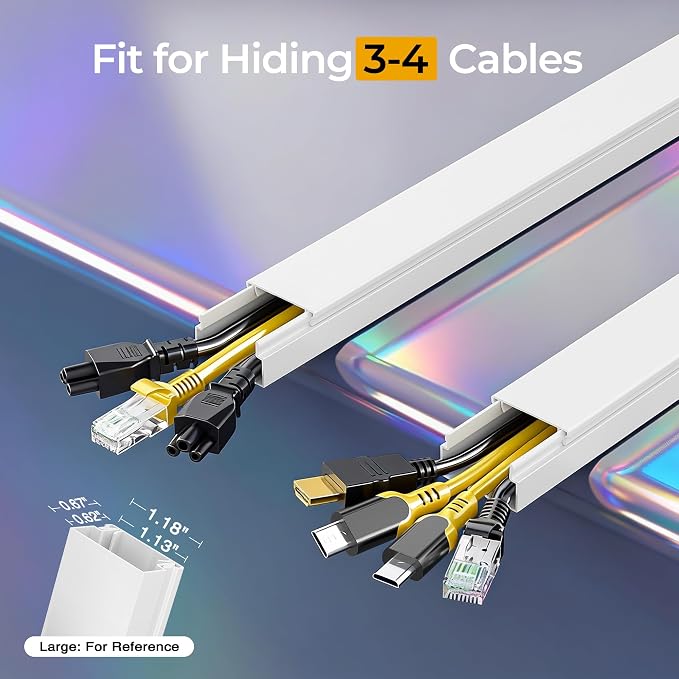 113.4in Cord Hider Kit, Cord Covers - Image 2