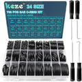 KEZE 788 Pcs SAE Rubber O Ring Assortment Kit Buna-N 70A 24 Size USA Standard by KEZE