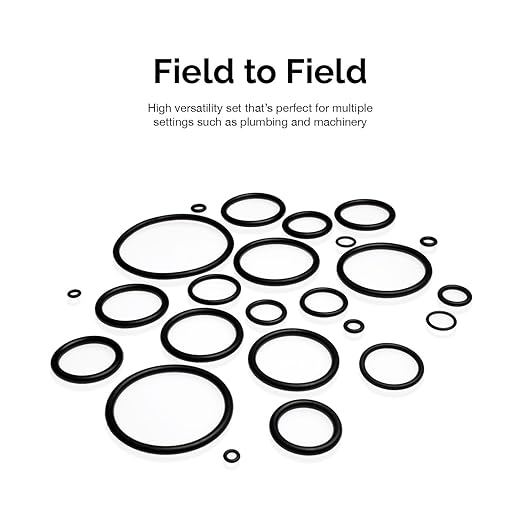 NEIKO 50444A Rubber O-Ring Assortment Kit, Buna-N Gasket Sealing Rings and - Image 3