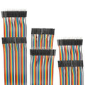 120pcs 30cm Dupont Wire Male to Female Breadboard Jumper Wires 11.8 inch by EDGELEC