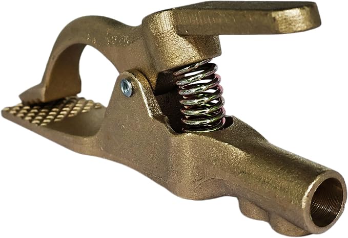 500-Amp Welding Ground Clamp, Heavy-Duty Brass Earth Clamp - Image 4