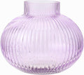 Purple Glass Vase, Flower Vases by YANWE
