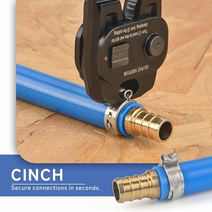 iCrimp PEX Crimping Tool, Ratchet Cinch & Removal Tool - Image 4