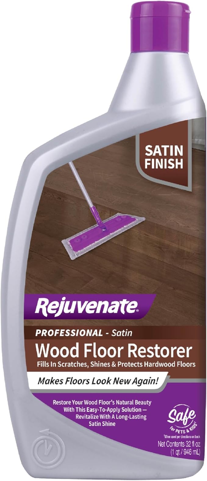Rejuvenate Professional Wood Floor Restorer Fills Scratches, Shines And by Rejuvenate