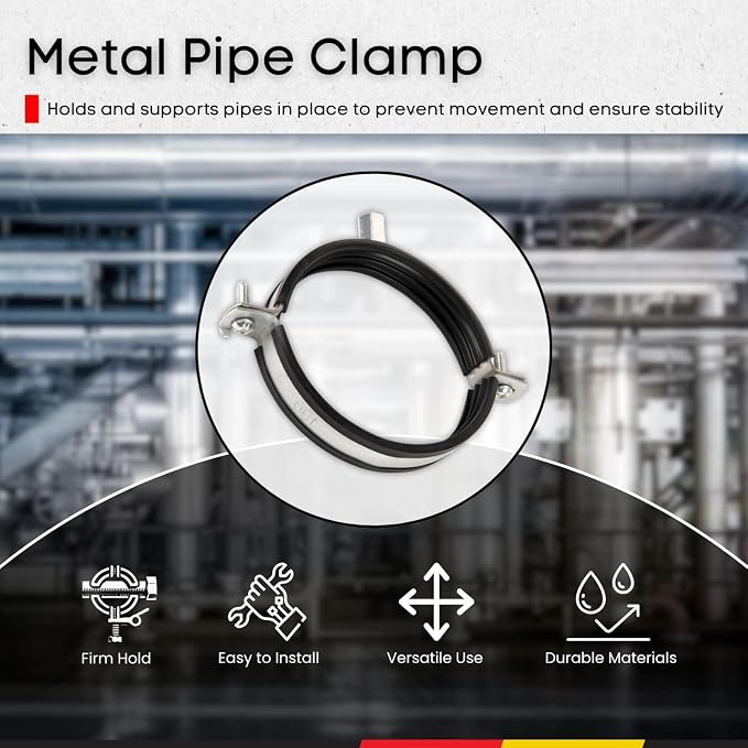 5pcs, Duct Clamp 4 inch Bracket - Image 2