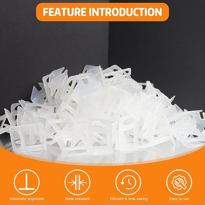 DGSL 3500 Pcs Tile Spacers 1/16 Inch, Tile Leveling System - Image 4