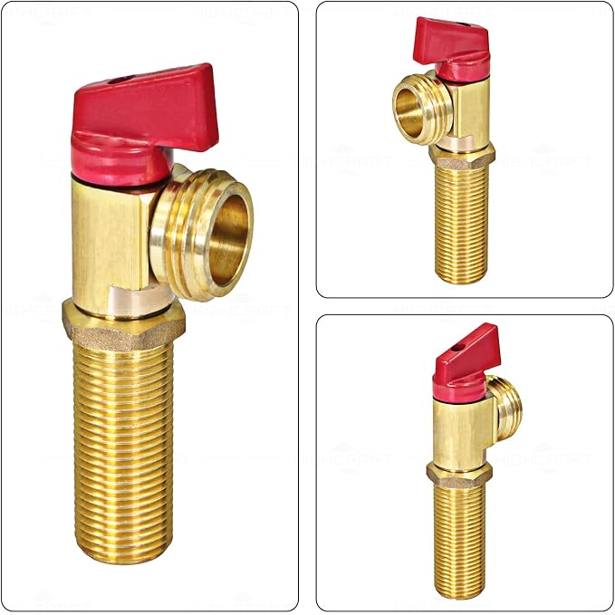 Highcraft 540U Washing Machine Replacement Valve 1/2’’ SWT/MIP Inlet x 3/4’’ - Image 4