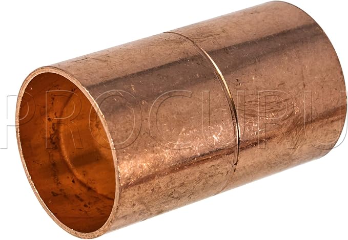 10-Pack 1-1/2 Inch Copper Coupling - Image 3