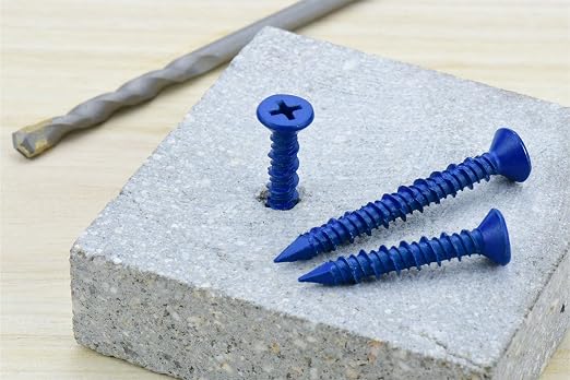 3/16" x 1-3/4" Concrete Screw Anchor, Cement or Stucco - Image 9