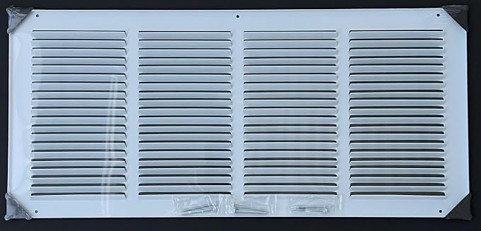 Fits 24x10 Duct Opening Stamped Steel Return Air Grille Vent Cover Grille - Image 3