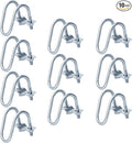 10 PCS Cross Clamp Greenhouse Connector Fits 3/4" x 1" EMT Conduit | Clamp Wire by eoere