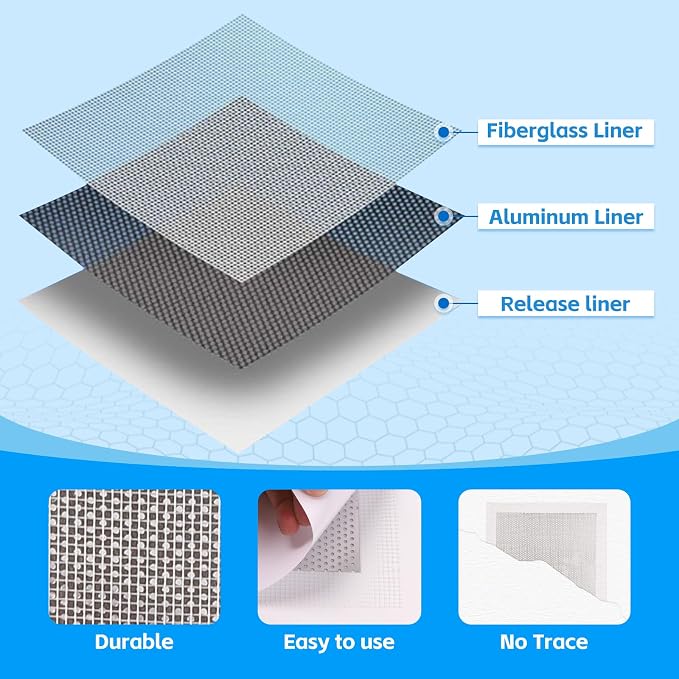 Wall Repair Patch Kit Upgraded Size, - Image 2