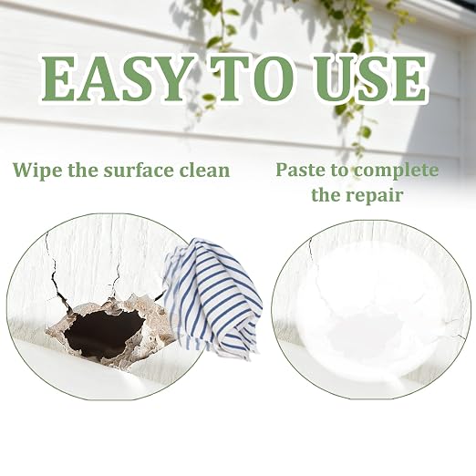Vinyl Siding Repair Kit, Bathtub Repair Kit White Crack Hole Repair Siding - Image 7
