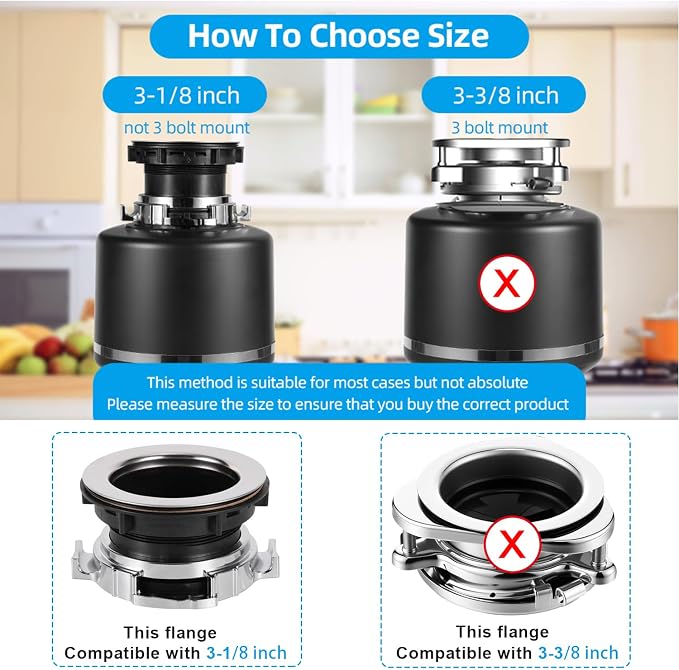 RQYEKDO Upgraded EPDM Garbage Disposal Splash Guard 1 Pack - Image 3