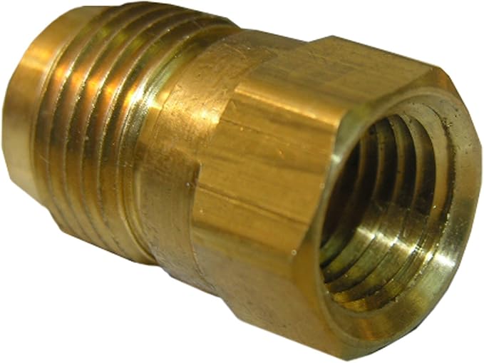 LASCO 17-4629 3/8-Inch Flare by 1/4-Inch Female Pipe Thread Brass Adapter by LASCO