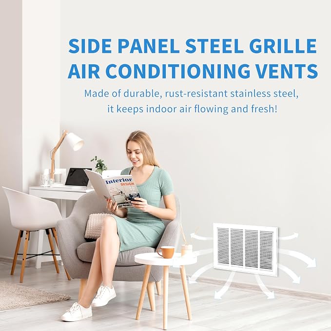 30x12 Return Air Grille, Return Air Vent Cover - Image 7