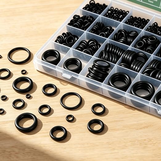1020 Pcs O Ring Kit, 20 Sizes Nitrile Rubber O Ring Assortment Kit | Universal - Image 7