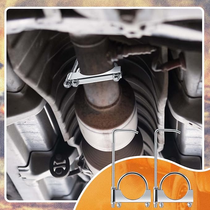 2 Pcs 3 Inch Universal Exhaust Clamp - Image 5