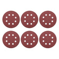 HARFINGTON 20 Pcs 5 Inch Sanding Discs 400 Grit Red Aluminum Oxide 8 Hole | by HARFINGTON