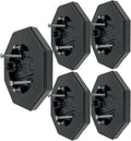 iMBAPrice 8161-BK-5 Black Siding Mounting Kit, 5 Pack | Mounting Block by iMBAPrice