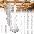 25 Pcs 2x8 Joist Hangers, 18 Gauge Metal Face Mount Joist Hanger, Lu28 Joist by Levendor
