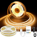 AXMOTUT 32.8ft COB LED Strip Light Warm White, High Bright LED Strips by AXMOTUT