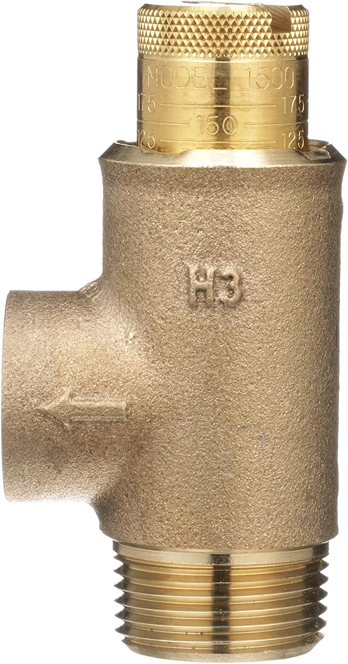 Zurn Wilkins 34-P1500XL 3/4" P1500XL Calibrated Pressure Relief Valve - Image 3
