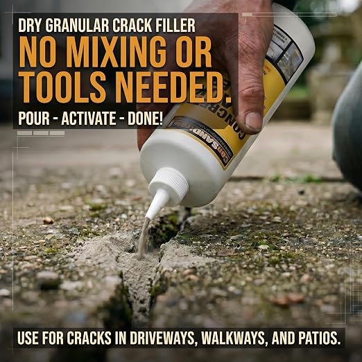 Concrete Crack Filler - 3 lb. for Filling in Concrete Cracks on driveways - Image 2