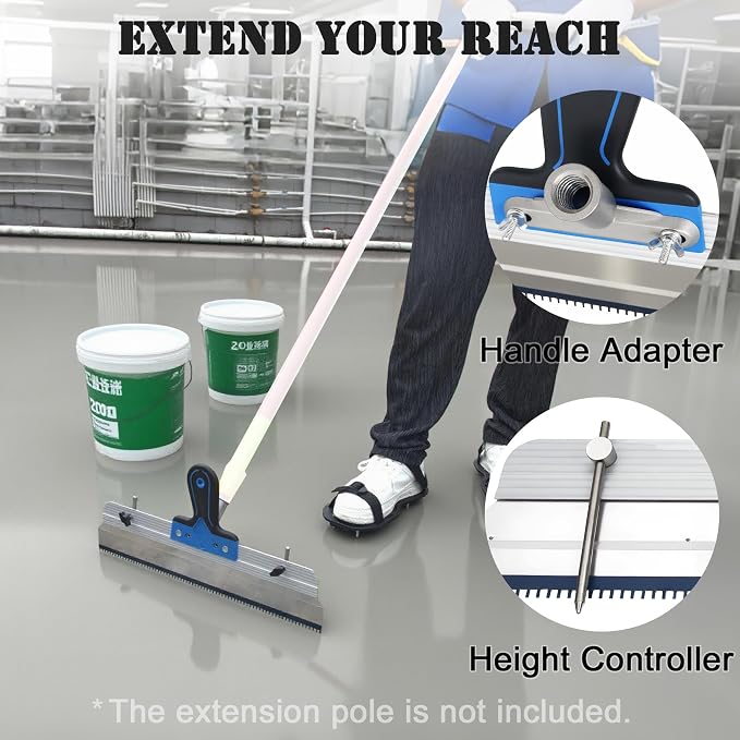 18-Inch Complete Self Leveling Tool Kit, Epoxy Floor Tool Kit | Complete self - Image 6