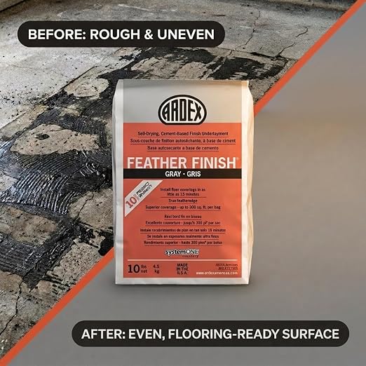 Ardex Feather Finish Cement-Based Floor Underlayment 10 lb White, 5X Bags | - Image 8