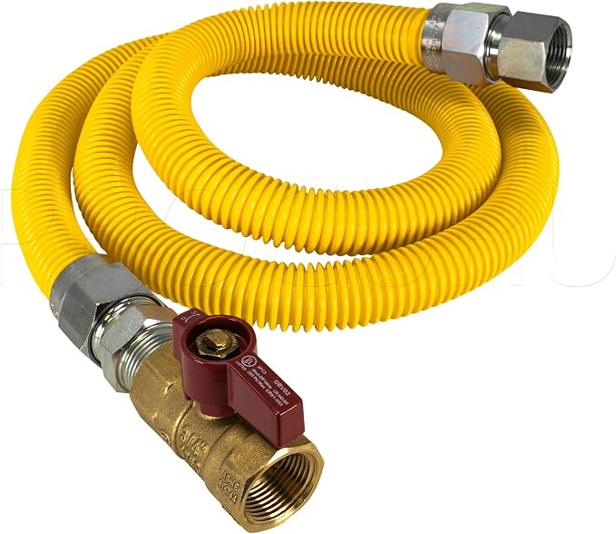 1" OD x 18" x 3/4"MIP x 3/4"FIP Universal Flexible Gas Connector Kit - Image 2